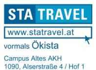 STA Travel. www.statravel.at. Vormals ÖKISTA. Campus Altes AKH. 1090, Alserstraße 4 / Hof 1